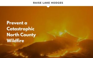 Raise lake Hodges